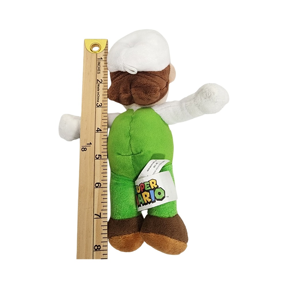 Nintendo Super Mario Luigi Plush Stuffed Toy Green Outfit - Picture 4 of 5